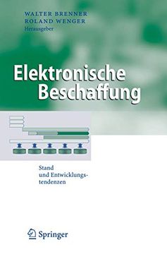 portada Elektronische Beschaffung: Stand und Entwicklungstendenzen (en Alemán)