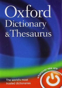 portada Oxford Dictionary and Thesaurus (en Inglés)