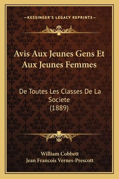 portada Avis Aux Jeunes Gens Et Aux Jeunes Femmes: De Toutes Les Classes De La Societe (1889) (in French)