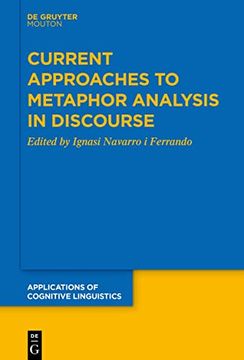 portada Current Approaches to Metaphor Analysis in Discourse (en Inglés)