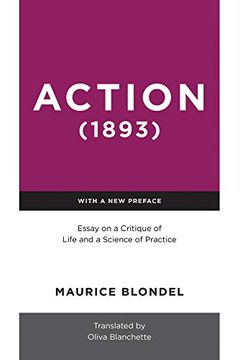 portada Action (1893): Essay on a Critique of Life and a Science of Practice (en Inglés)