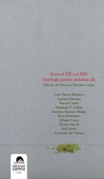 portada Entre el xx y el Xxi. Antología Poética Andaluza - Volumen ii: 2