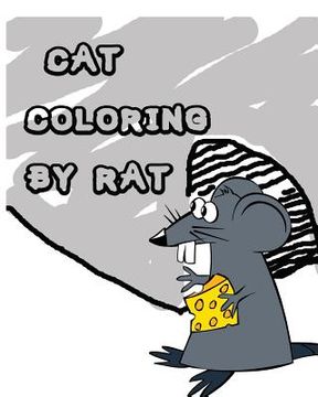 portada Cat coloring by rat: Creative Cat coloring book (en Inglés)