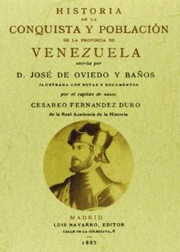 portada Historia de la conquista y poblacion de la provincia de Venezuela