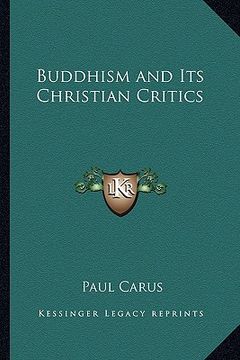 portada buddhism and its christian critics (en Inglés)