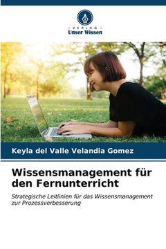 portada Wissensmanagement für den Fernunterricht (en Alemán)