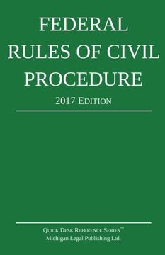 portada Federal Rules of Civil Procedure; 2017 Edition