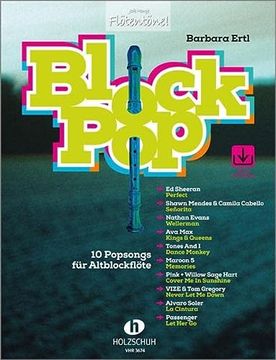 portada Blockpop Altblockflöte (en Alemán)
