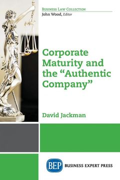 portada Corporate Maturity and the "Authentic Company" (en Inglés)