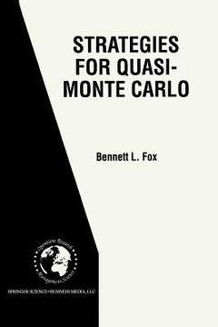 portada Strategies for Quasi-Monte Carlo (en Inglés)