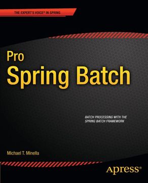 portada Pro Spring Batch (en Inglés)