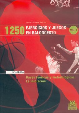 portada 1250 Ejercicios y Juegos de Baloncesto - 3 Tomos (Deportes) (in Spanish)