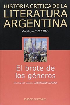 portada Historia Crítica de la Literatura Argentina, Iii. El Brote de los Géneros.