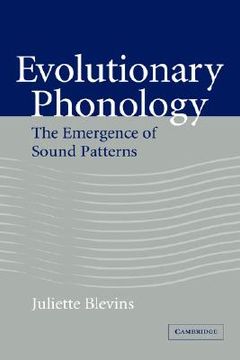 portada Evolutionary Phonology: The Emergence of Sound Patterns (in English)