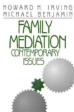 portada family mediation: contemporary issues (en Inglés)