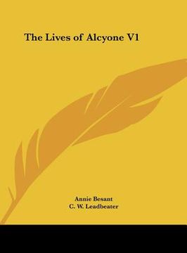 portada the lives of alcyone v1 (en Inglés)