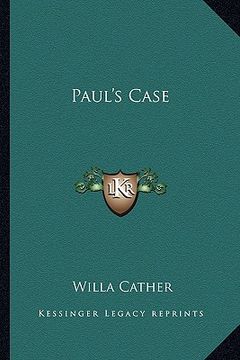portada paul's case (in English)