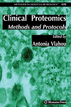 portada clinical proteomics: methods and protocols (en Inglés)