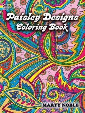 portada Paisley Designs Coloring Book (Dover Design Coloring Books) (in English)