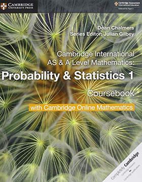 portada Cambridge International as & a Level Mathematics Probability & Statistics 1 Cours With Cambridge Online Mathematics (2 Years) (en Inglés)
