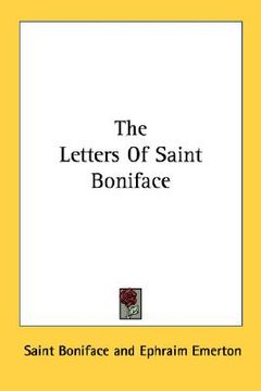 portada the letters of saint boniface (en Inglés)