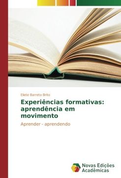 portada Experiências formativas: aprendência em movimento: Aprender - aprendendo (Portuguese Edition)