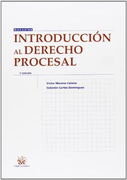 portada Introducción al derecho procesal 7ª Ed. 2013 (Manuales de Derecho Procesal) (in Spanish)