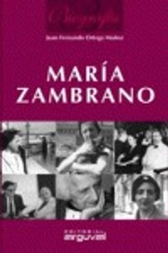portada Biografía de María Zambrano (in Spanish)