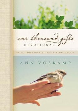 portada one thousand gifts devotional reflections on finding everyday graces (one thousand gifts journal) (in English)