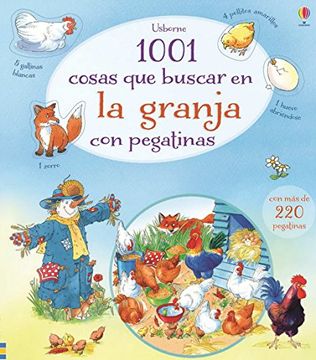 portada 1001 Cosas que Buscar en la Granja con Pegatinas (in Spanish)