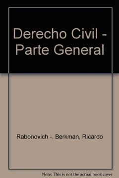 portada Derecho Civil - Parte General