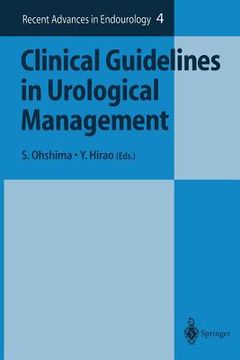portada Clinical Guidelines in Urological Management (en Inglés)