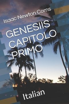 portada Genesiis Capitolo Primo: Italian (en Italiano)