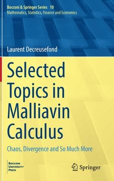 portada Selected Topics in Malliavin Calculus: Chaos, Divergence and So Much More (in English)