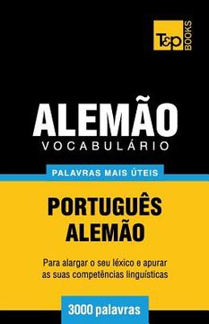 portada Vocabulário Português-Alemão - 3000 palavras mais úteis (en Portugués)
