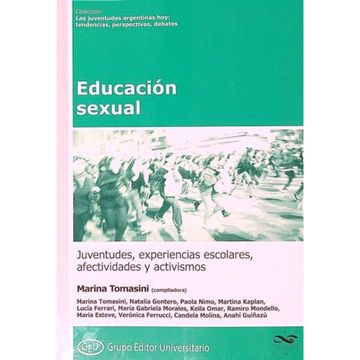 portada Educacion Sexual Juventudes Experiencias Escolares Afec
