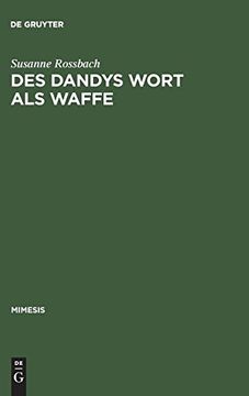 portada Des Dandys Wort als Waffe (en Alemán)