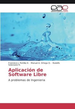 portada Aplicación de Software Libre: A problemas de Ingenieria (Spanish Edition)