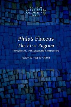 portada philo's flaccus: the first pogrom (in English)