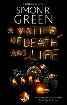 portada A Matter of Death and Life (a Gideon Sable Novel, 2) (en Inglés)