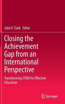 portada closing the achievement gap: an international perspective (in English)