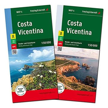 portada Costa Vicentina Hiking and Leisure map 1: 50,000