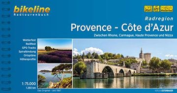 portada Radregion Provence - Côte D? Azur: Zwischen Rhone, Carmague, Haute Provence und Nizza (Bikeline Radtourenbücher) (en Alemán)