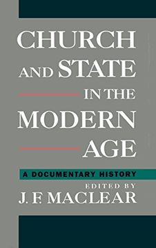 portada Church and State in the Modern Age: A Documentary History 