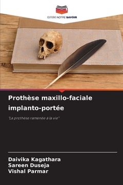 portada Prothèse maxillo-faciale implanto-portée (in French)