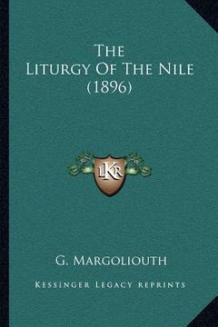 portada the liturgy of the nile (1896) (in English)