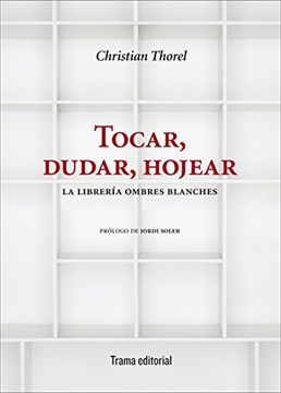 portada Tocar, Dudar, Hojear (in Spanish)