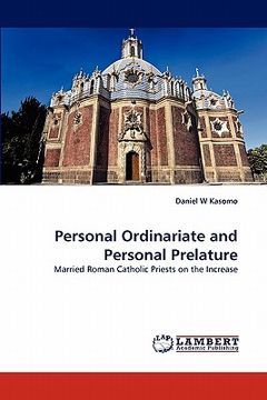 portada personal ordinariate and personal prelature (en Inglés)