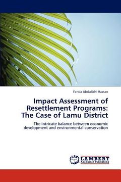 portada impact assessment of resettlement programs: the case of lamu district (in English)
