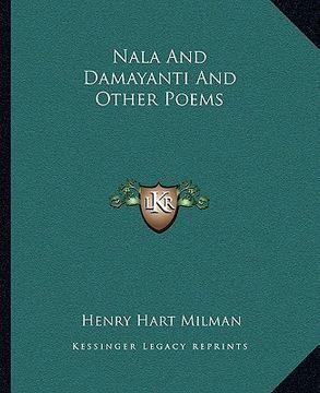 portada nala and damayanti and other poems (en Inglés)